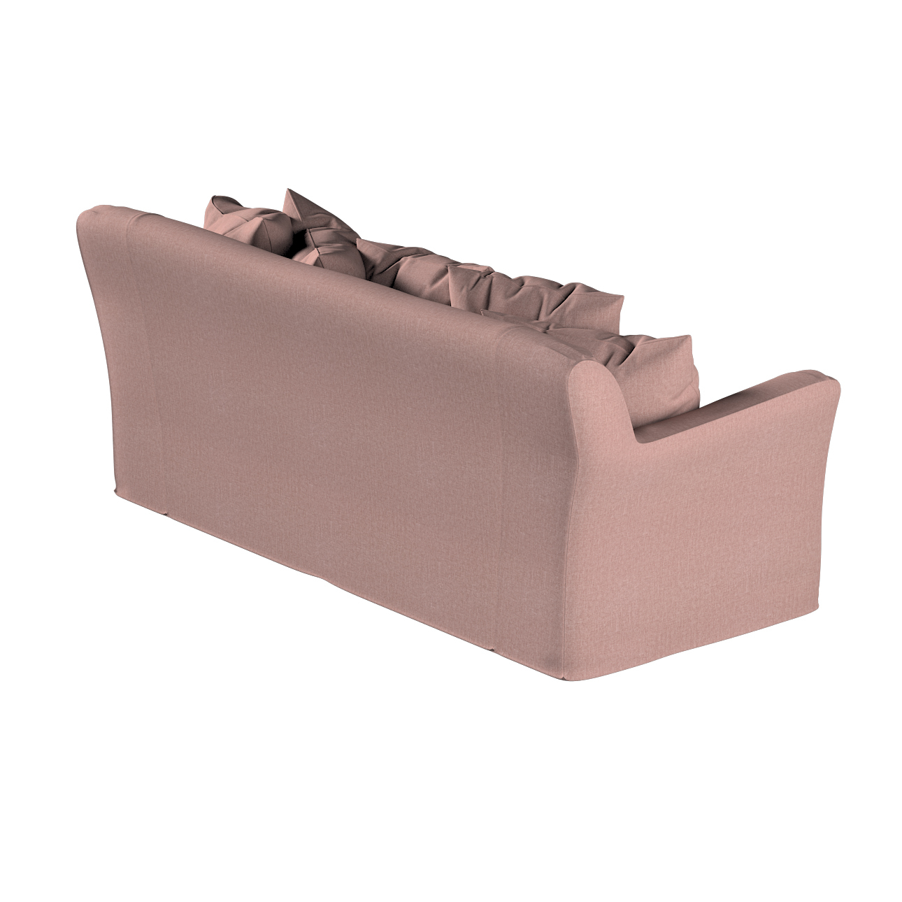 Bezug für Tomelilla 3-Sitzer Sofa nicht ausklappbar, altrosa, Sofahusse, To günstig online kaufen