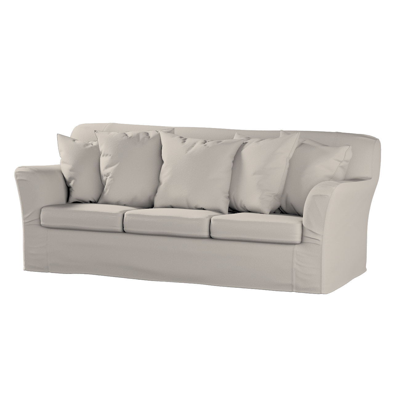 Bezug für Tomelilla 3-Sitzer Sofa nicht ausklappbar, hellbeige, Sofahusse, günstig online kaufen