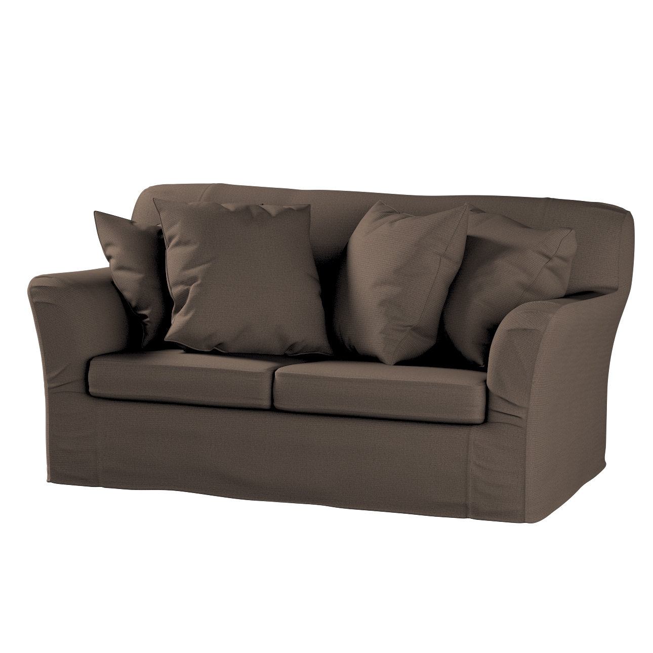 Bezug für Tomelilla 2-Sitzer Sofa nicht ausklappbar, braun, Sofahusse, Tome günstig online kaufen