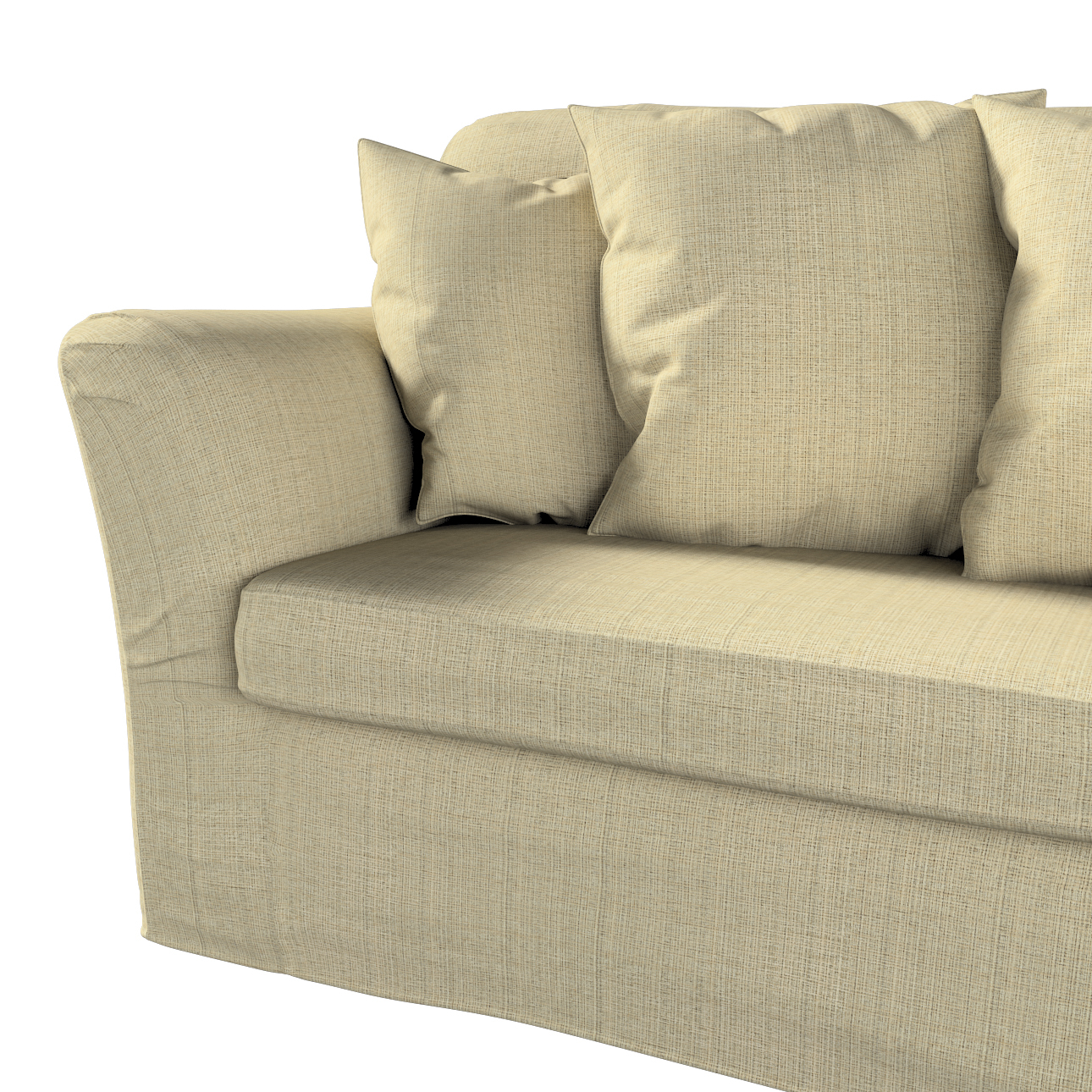 Bezug für Tomelilla Schlafsofa (normale Größe), beige-creme, Sofahusse, Tom günstig online kaufen