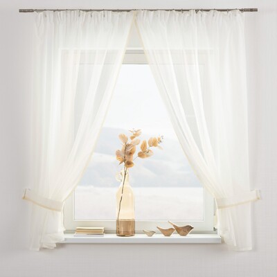 Draperii Lily scurte - Set 2 buc.