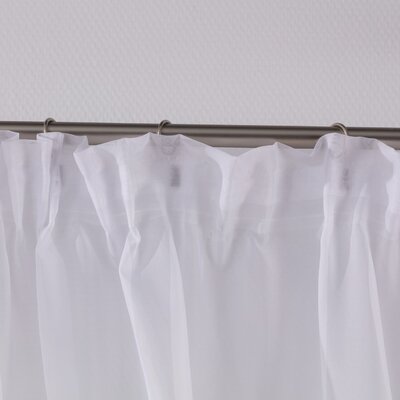 Draperii Lily scurte - Set 2 buc. 140 x 150 cm în colecție Voile, țesătură: 900-00