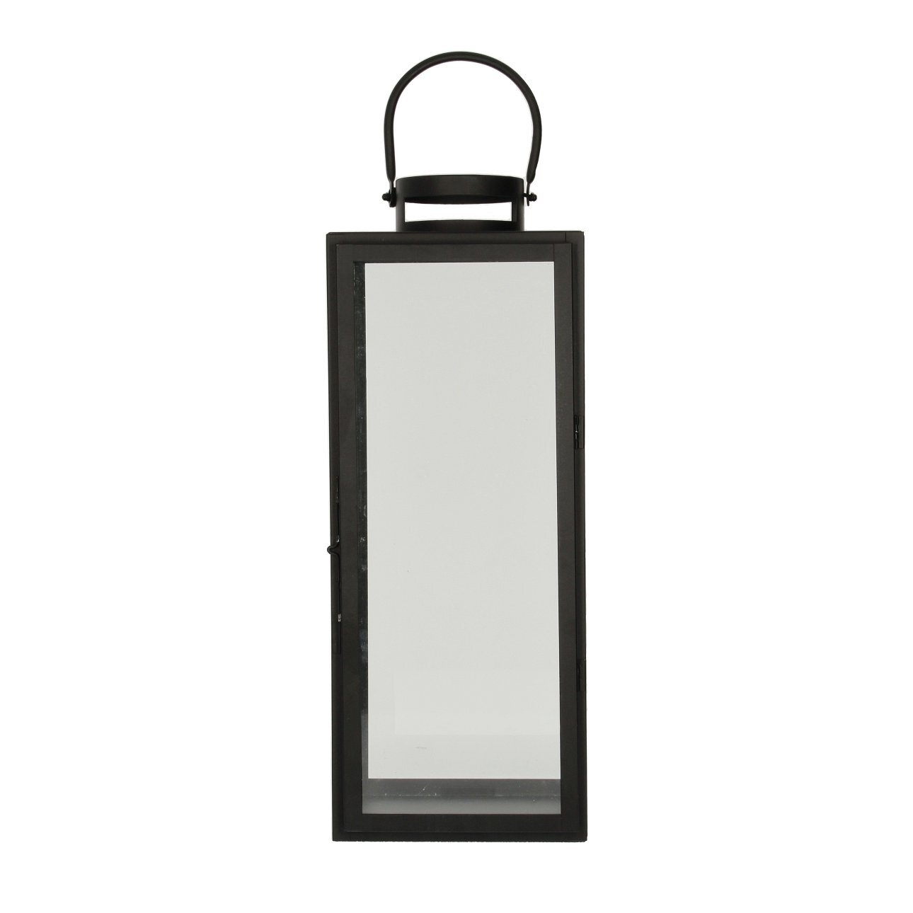 Dekoria Lucerna metalowy Elegance black 54cm, 20 x 21 x 54 cm