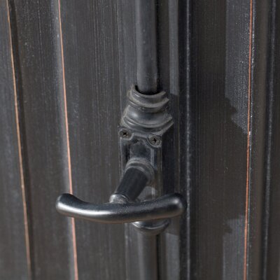 Komoda  240x48x94 old black & natural 240 x 48 x 94 cm