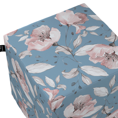Puf kostka Nano 40x40x40cm 40x40x40cm w kolekcji Magic Collection, tkanina: 500-18