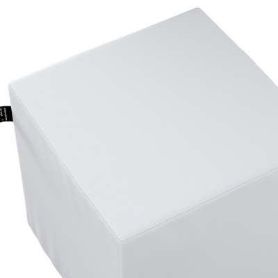 Nano cube pouf 40x40x40cm 40x40x40cm (16x16x16 inch) in collection Happiness, fabric: 133-02
