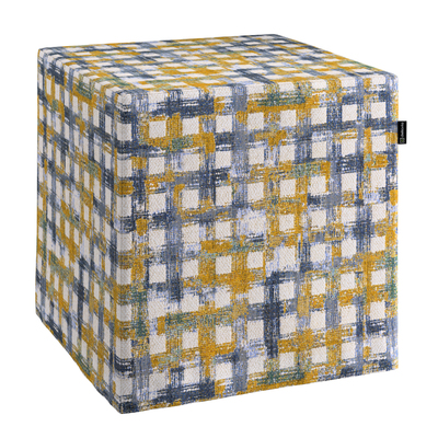 Taburetka tvrdá, kocka 40 x 40 x 40 cm V kolekcii Cosy Home, látka: 145-16