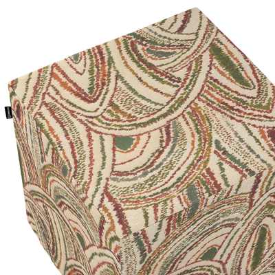 Siddepuf og fodskammel 40 x 40 x 40 cm fra kollektionen Cosy Home, Stof: 145-32