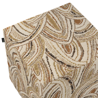 Siddepuf og fodskammel 40 x 40 x 40 cm fra kollektionen Cosy Home, Stof: 145-34