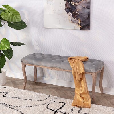 Lavička  Isacco blue 114x38x46cm 114 x 38 x 46 cm