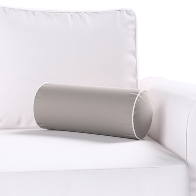 Einfache Nackenrolle mit Einfassband Ø16 x 40 cm von der Kollektion Velvet, Stoff: 704-11