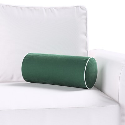 Coussin-rouleau simple av garniture décorative