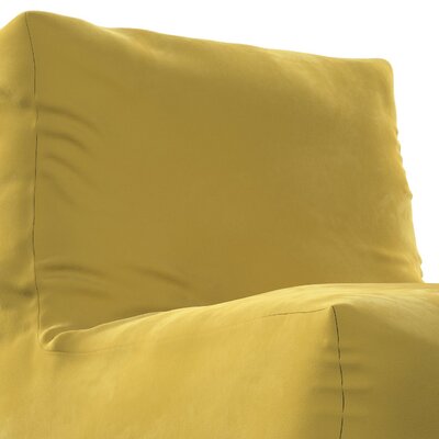 Fotoliu-puf in o culare 87 x 31 x 75 cm în colecție Velvet, țesătură: 704-27