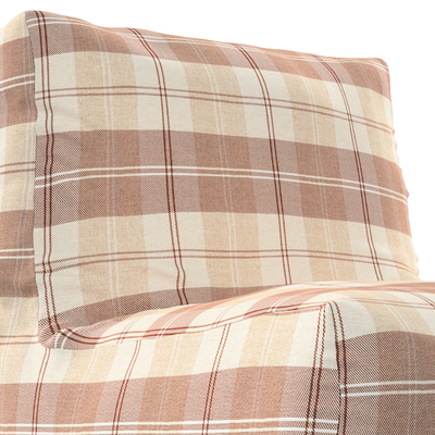 Puf-fotel 67 x 31 x 75 cm w kolekcji Edinburgh, tkanina: 115-80