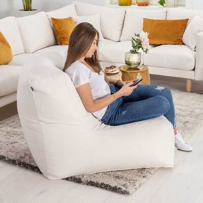 Puf-fotel 67 x 31 x 75 cm w kolekcji Etna, tkanina: 705-08