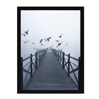 Wandbild Foggy Lake II 30x40cm