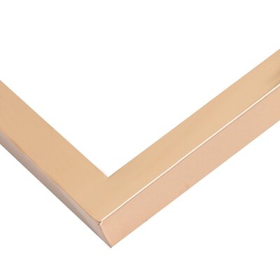 Table basse Flavio rose gold 130x70x41cm 70 x 130 x 41 cm