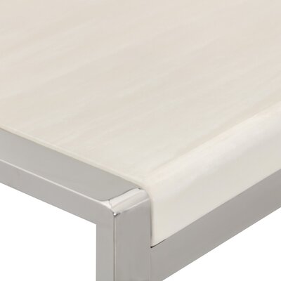 Konsola Chianti marble ivory white 120x40x80cm 120 x 40 x 80 cm