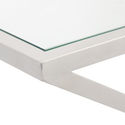 Konsola Vertigo silver 120x40x80cm 120 x 40 x 80 cm
