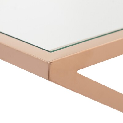 Konsola Vertigo rose gold 120x40x80cm 120 x 40 x 80 cm