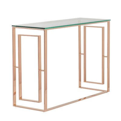 Konsola Eternic rose gold 120x40x80cm