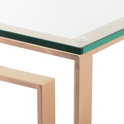 Konsola Eternic rose gold 120x40x80cm 120 x 40 x 80 cm