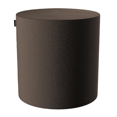 Puf Barrel ø40, wys. 40 cm w kolekcji Etna, tkanina: 705-08