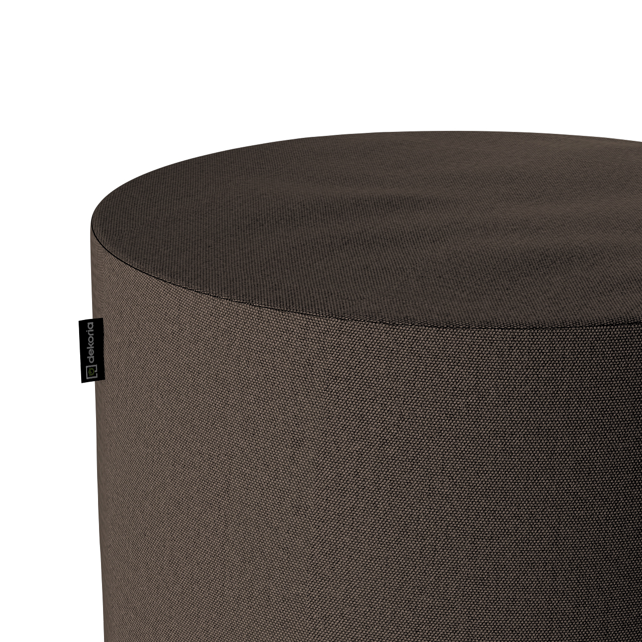 Pouf Barrel, braun, ø40 cm x 40 cm, Etna (705-08) günstig online kaufen