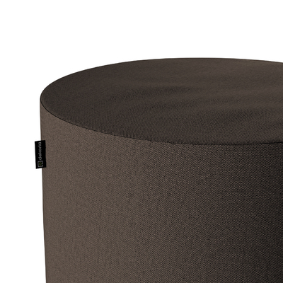 Puf Barrel ø40, wys. 40 cm w kolekcji Etna, tkanina: 705-08