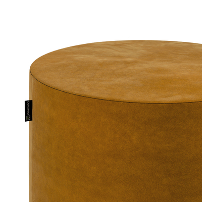 Puf Barrel ø40, wys. 40 cm w kolekcji Velvet, tkanina: 704-23