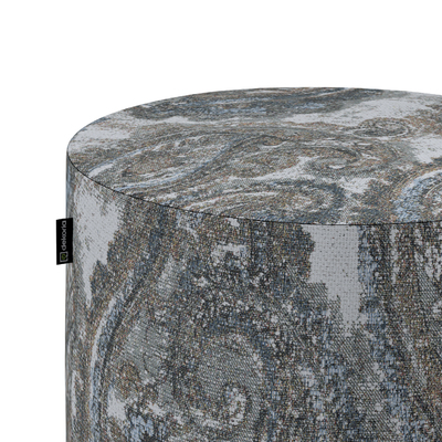 Pouf Barrel ø40 cm x 40 cm von der Kollektion Cosy Home, Stoff: 145-33