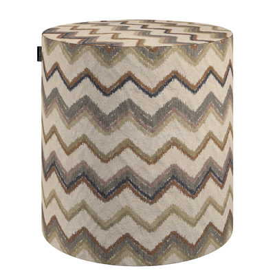 Pouf Barrel ø40 cm x 40 cm von der Kollektion Cosy Home, Stoff: 145-39