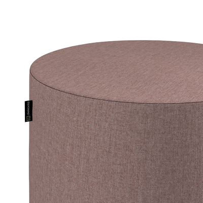 Puf Barrel ø40, wys. 40 cm w kolekcji City, tkanina: 704-83