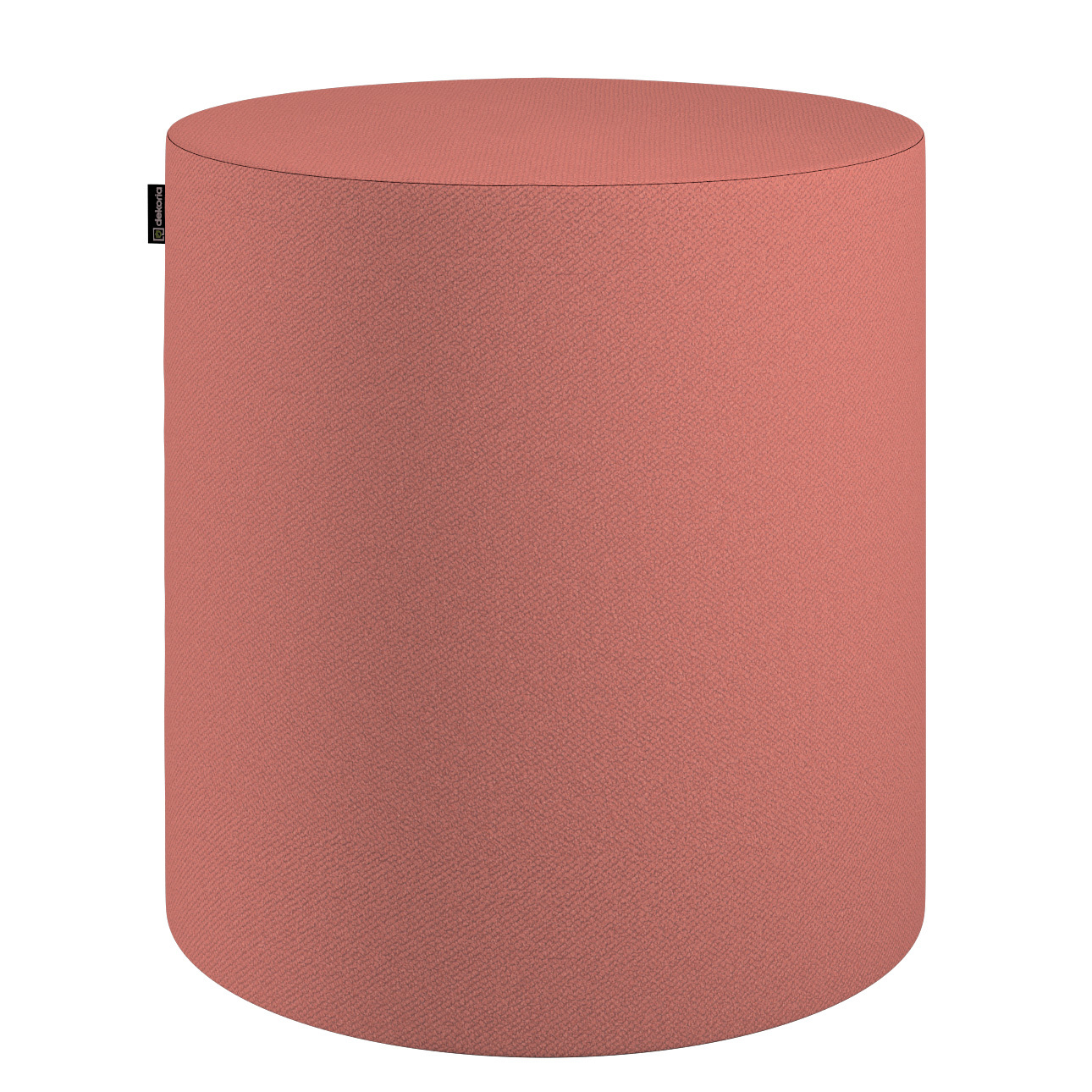 Pouf Barrel, Koralle, ø40 cm x 40 cm, Living Loop (162-45)