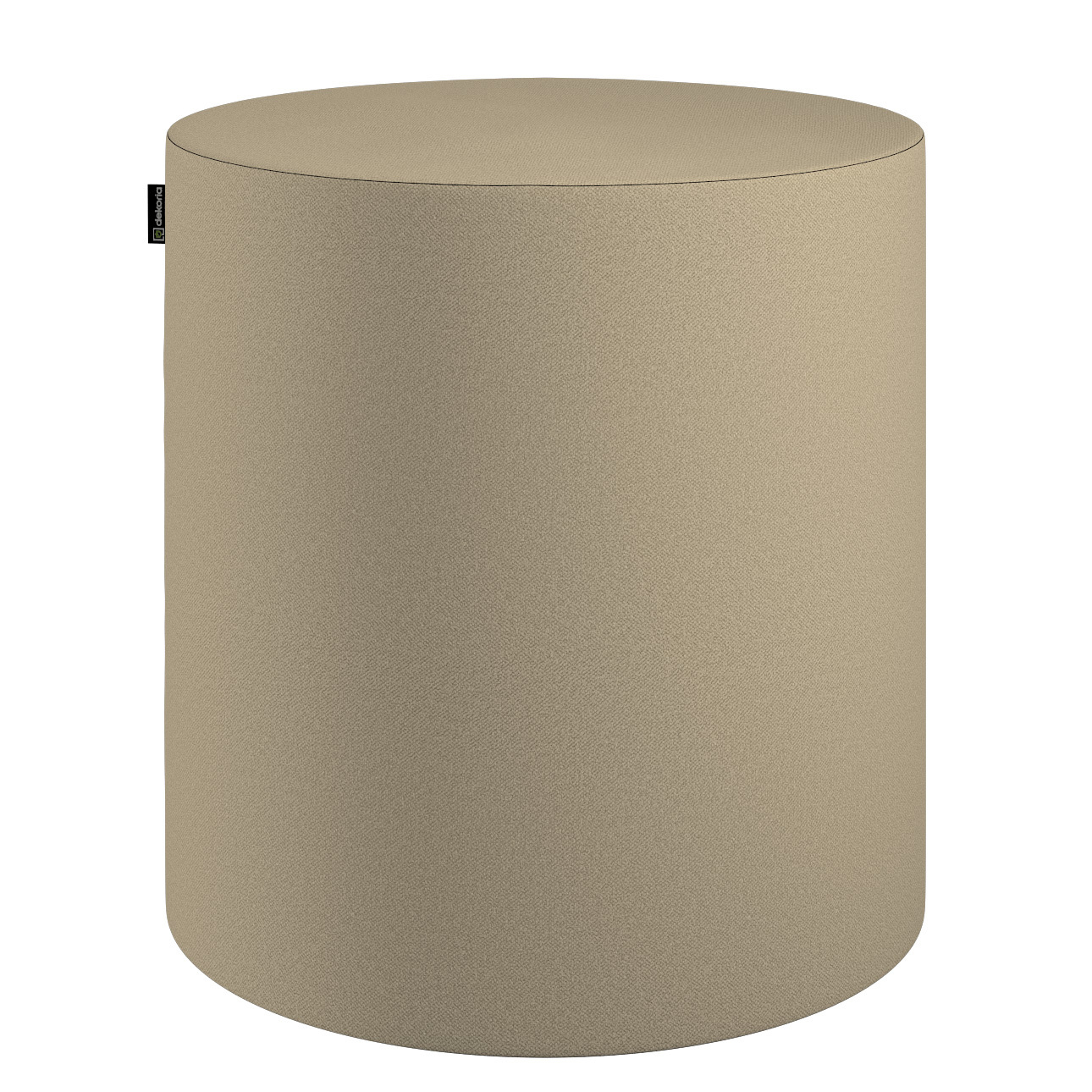 Pouf Barrel, beige, ø40 cm x 40 cm, Living Loop (162-43)