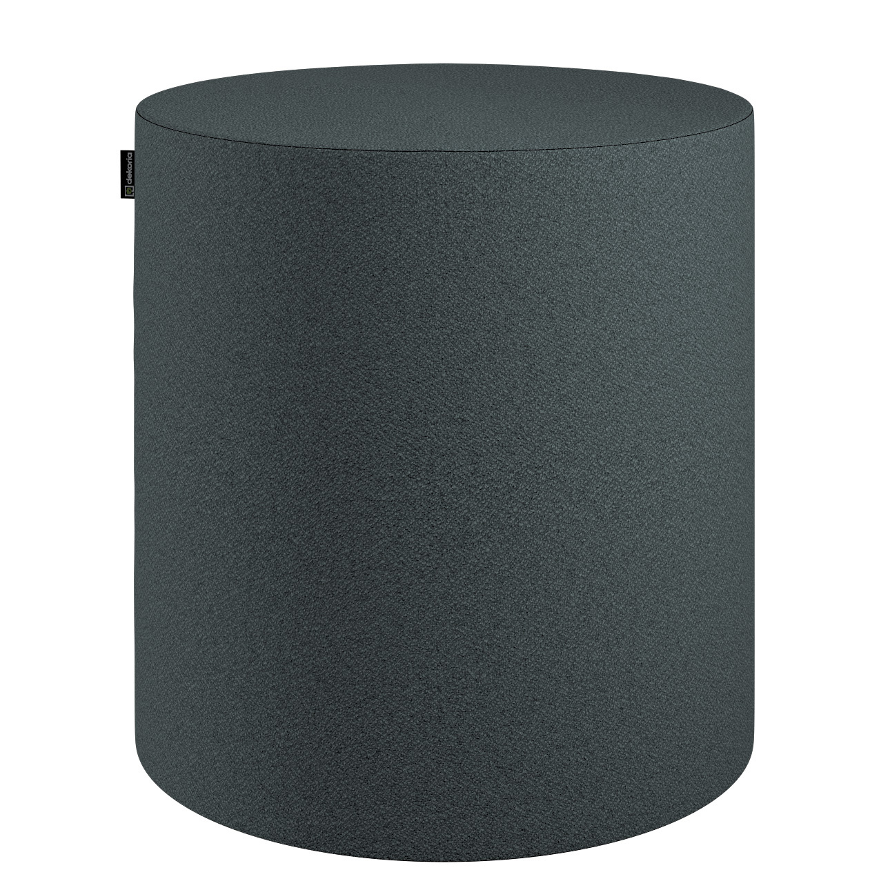 Pouf Barrel, anthrazit, ø40 cm x 40 cm, Living Loop (162-58)