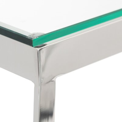 Konsola Dubai silver 140x40x80 140 x 40 x 80 cm
