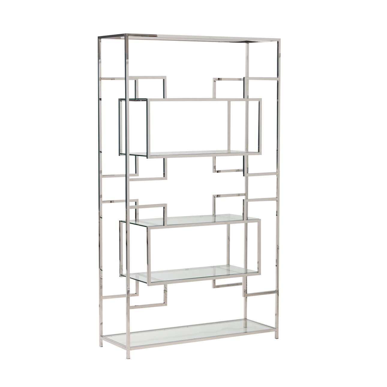 Regał Hypnose silver 115x40x202cm