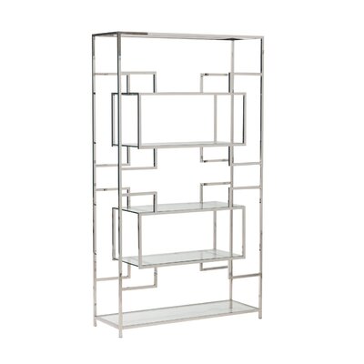 Regał Hypnose silver 115x40x202cm