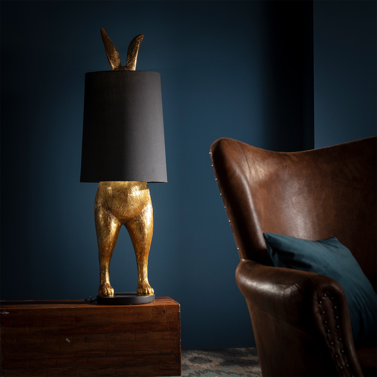 Lampa Gold Rabbit XL wys. 117cm
